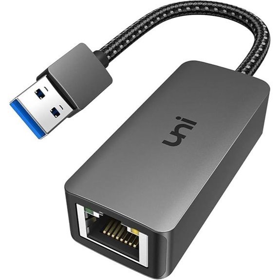 uni USB 3.0 to Ethernet Adapter Gigabit LAN