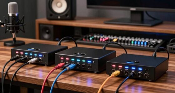 usb c audio interfaces 12 inputs