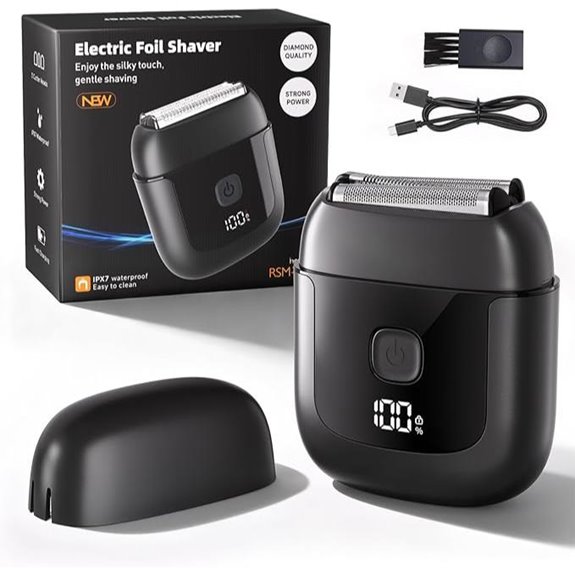 Electric Foil Shaver for Men with USB-C Rechargeable