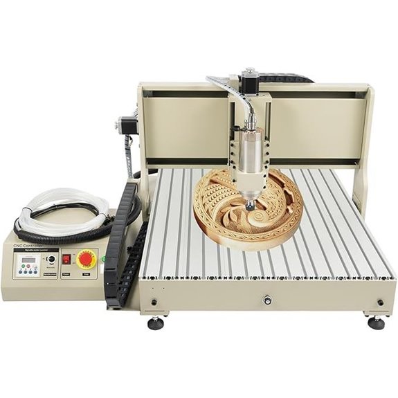 4-Axis USB CNC Router Kit with Water-Cooling Spindle