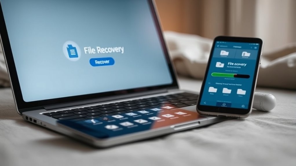 use built in recovery tools