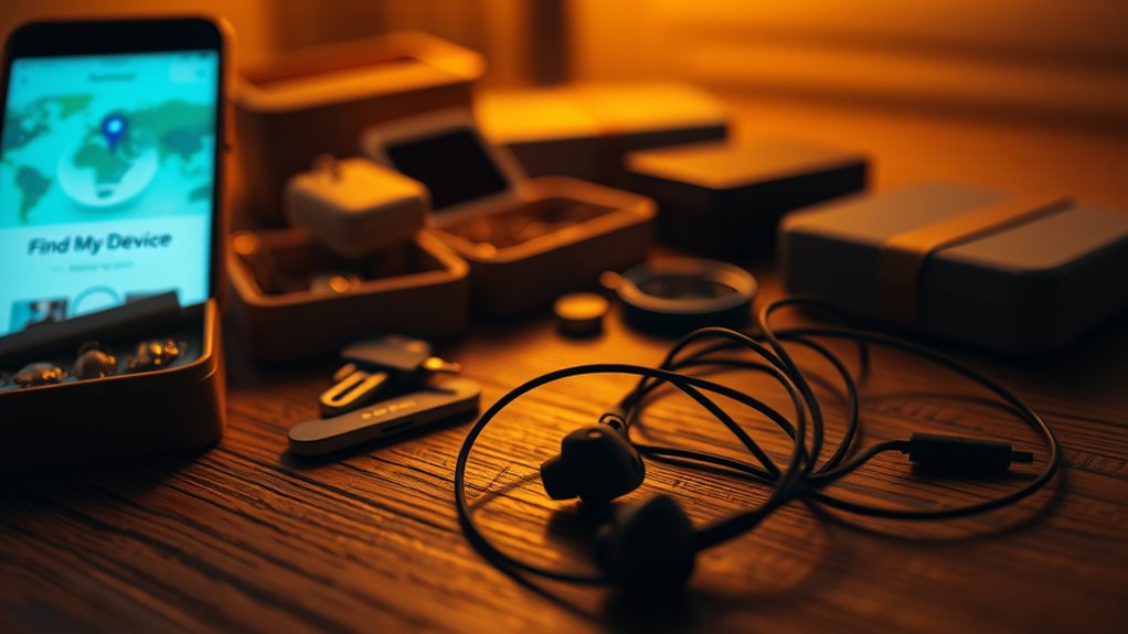 use device tracking features