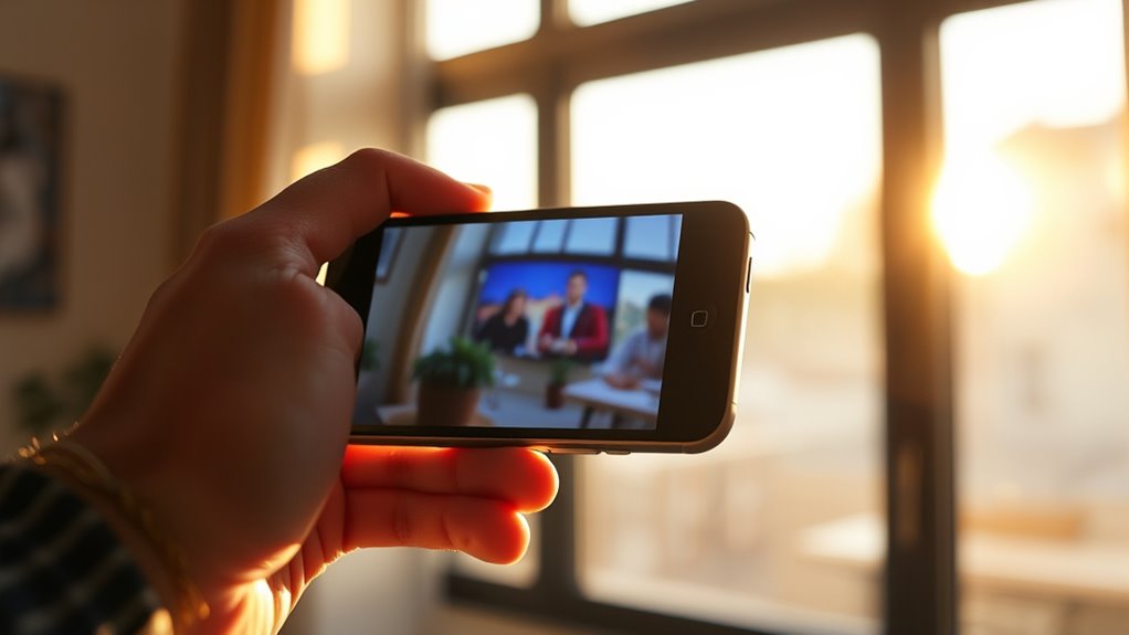 use framing and lighting