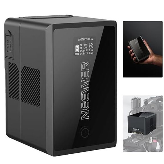 Neewer V Mount Battery PS150E with Fast Charging