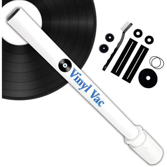 Vinyl Record Cleaning Kit with Vacuum Wand