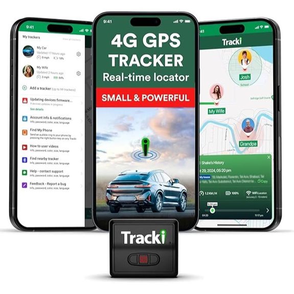 Tracki GPS Tracker for Vehicles with App and Worldwide Coverage