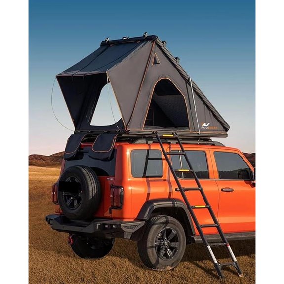 BAMACAR Naturnest Rooftop Hard Shell Tent for Vehicles