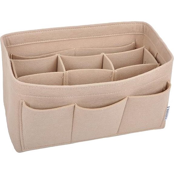 Vercord Felt Purse Organizer for Small Tote