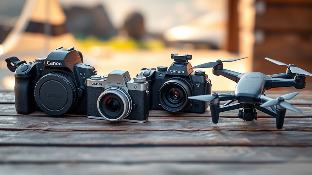 versatile precise camera controls