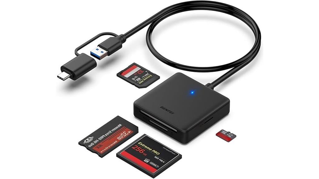 versatile usb memory card reader