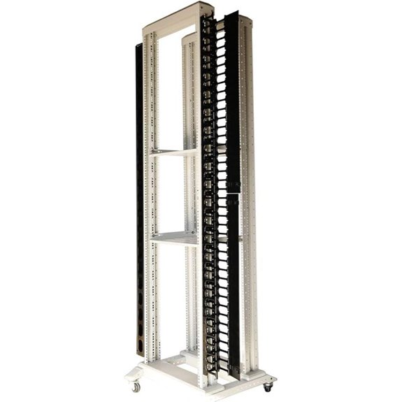 RAISING ELECTRONICS Vertical Plastic Cable Manager for Servers