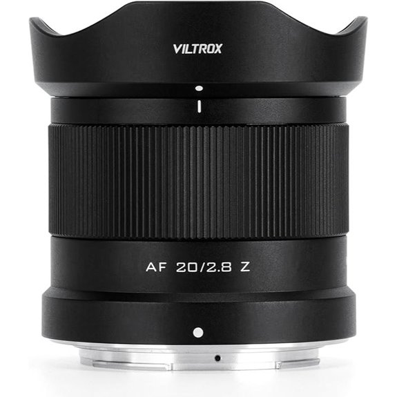 VILTROX 20mm F2.8 Z Mount Wide Angle Lens