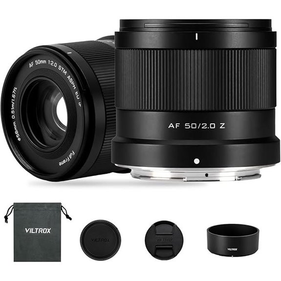 VILTROX 50mm F2.0 Nikon Z Mount Prime Lens