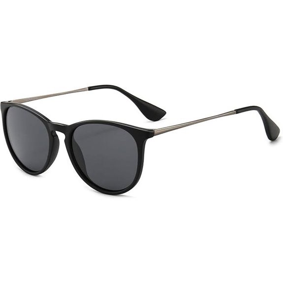 SUNGAIT Vintage Round Sunglasses for Women and Men