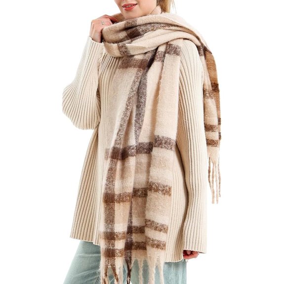 Double Couple Vintage Winter Scarves for Women