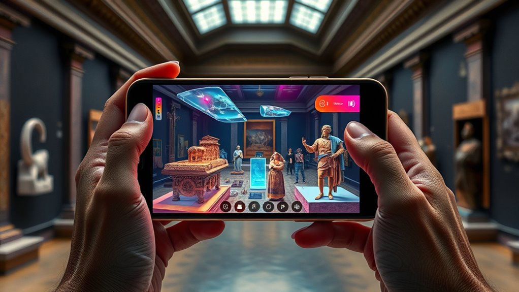 virtual museum and historical exploration