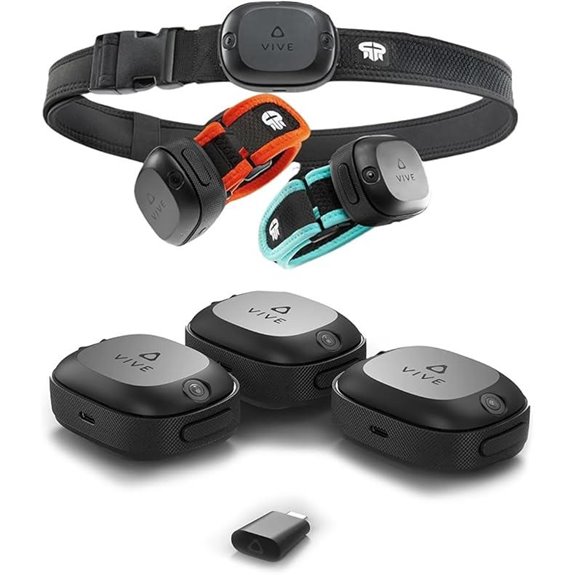 HTC Vive Ultimate Tracker 3+1 Kit with TrackStrap Set