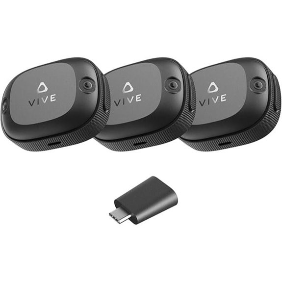 HTC Vive Ultimate Tracker 3 Pack + Dongle – Full-Body Tracking for VR