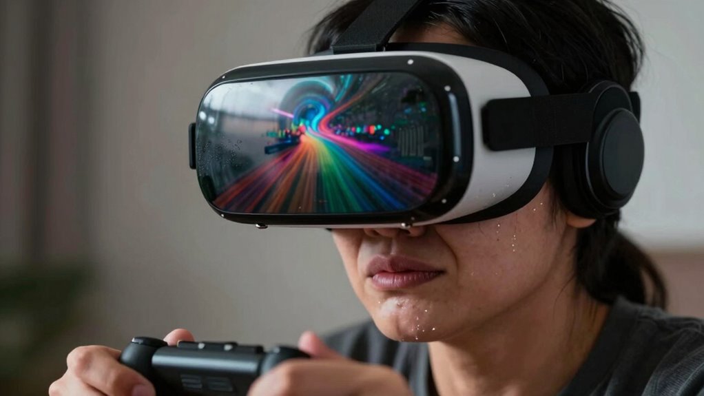 vr motion sickness causes