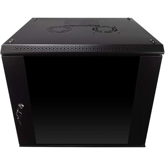 NavePoint 9U Wall Mount Server Rack Enclosure