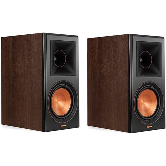 Klipsch RP-600M Bookshelf Speakers (Pair) (Walnut)