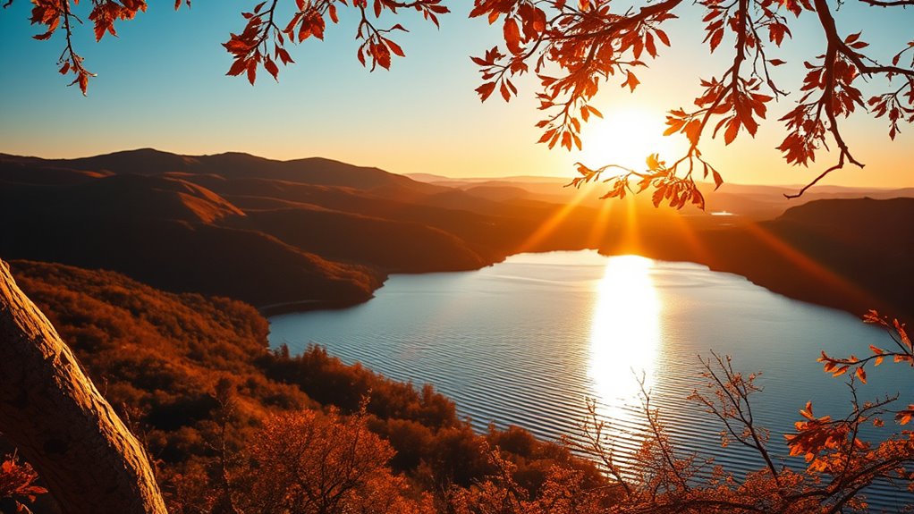 warm glow enhances depth