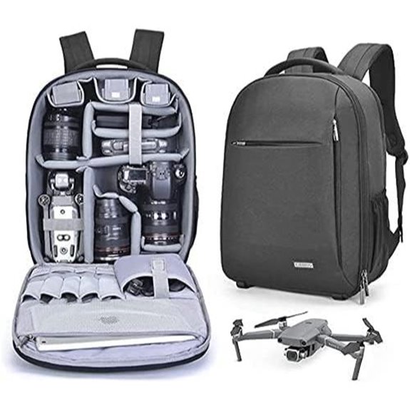 waterproof camera backpack with laptop