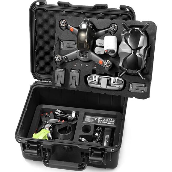 LEKUFEE Waterproof Hard Case for DJI FPV Drone