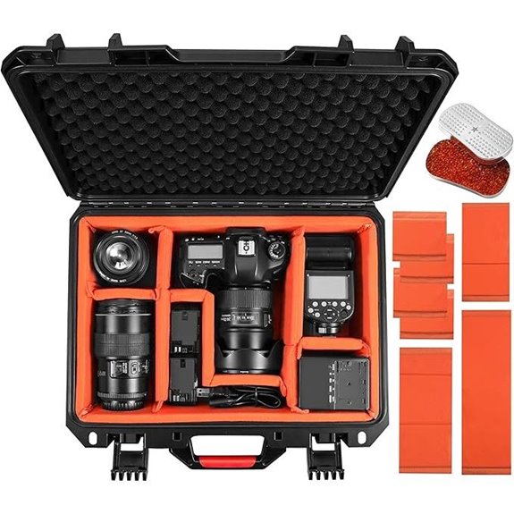 Waterproof Camera Case for Drones and DSLR Lenses