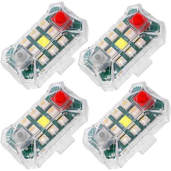 Waterproof Drone Strobe Lights for Night Flying (4PCS)