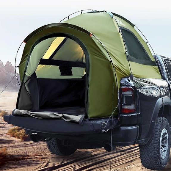 Truck Bed Tent for Camping Waterproof & Portable