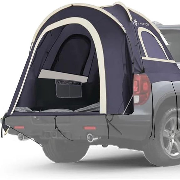 Pickup Truck Tent for 5.5-6.5ft Bed Waterproof Mesh