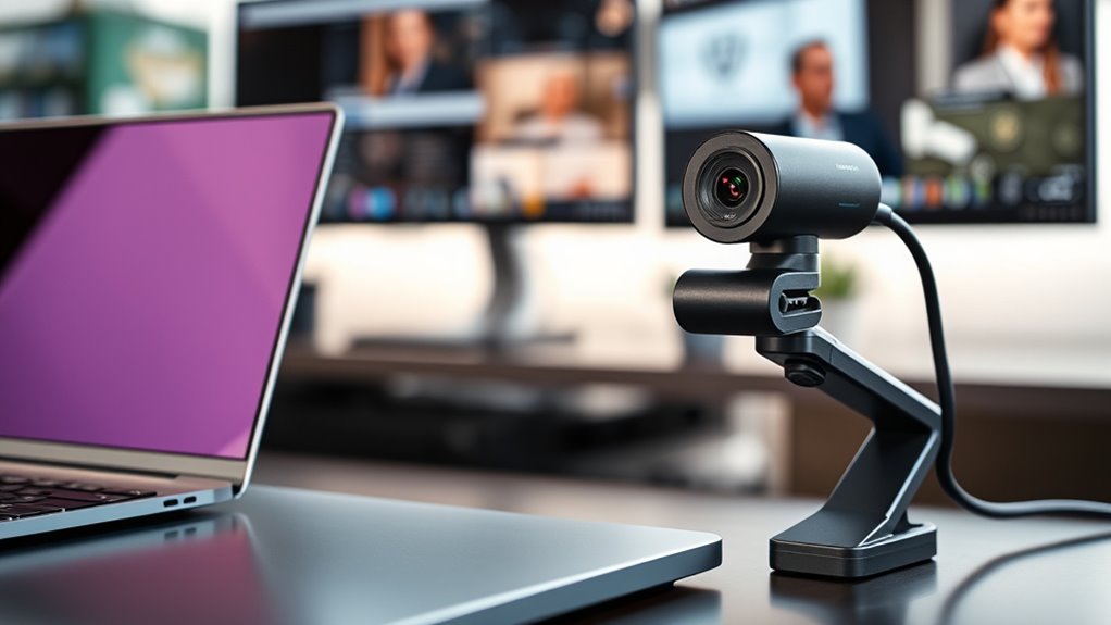 webcam selection by use