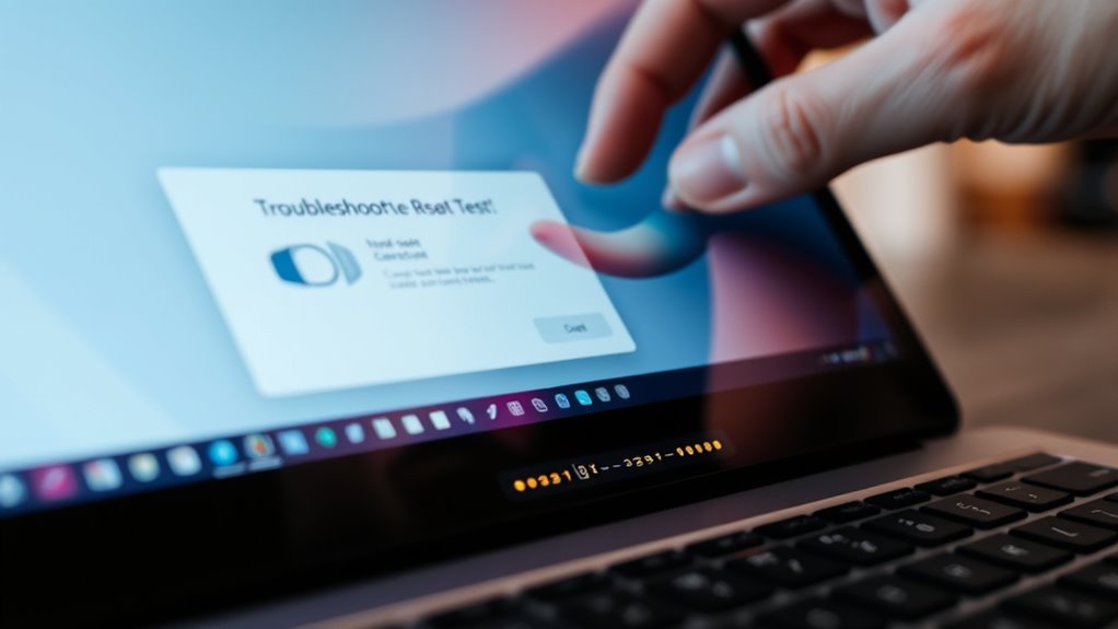 webcam troubleshooting and reset