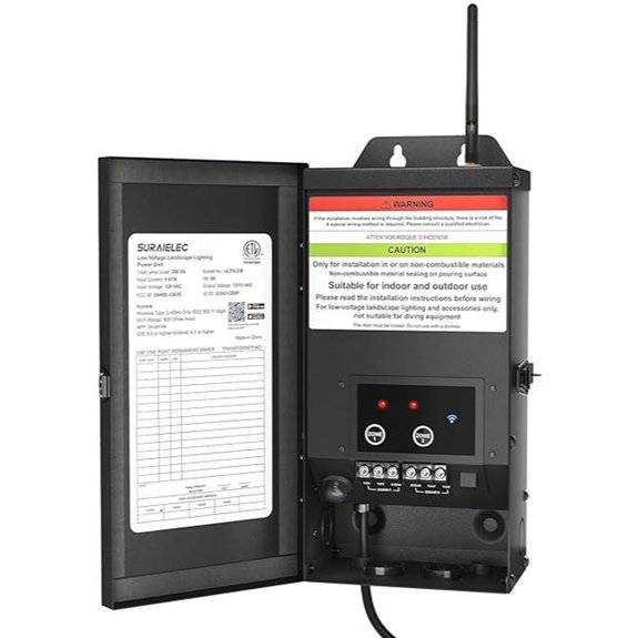 SURAIELEC 300W Wi-Fi Landscape Transformer with Alexa