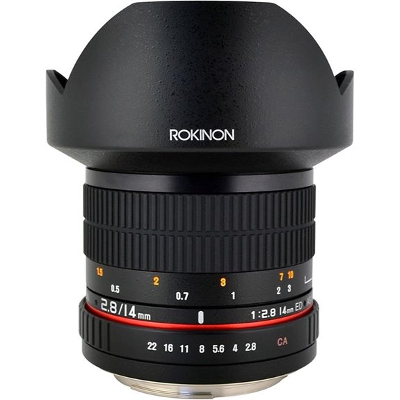 Rokinon 14mm f/2.8 Wide Angle Lens for Nikon