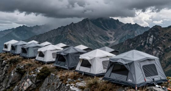 wind resistant rooftop tents
