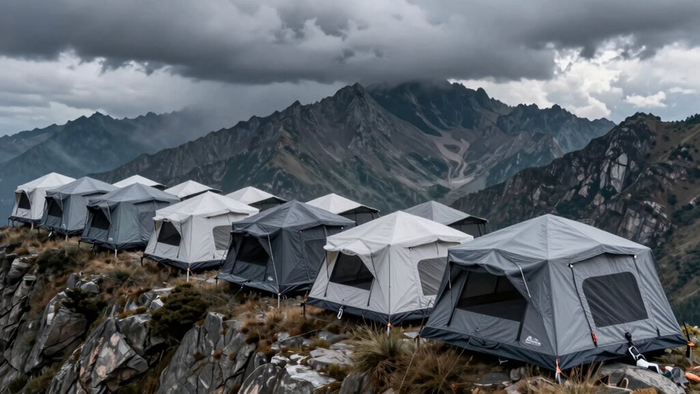 wind resistant rooftop tents
