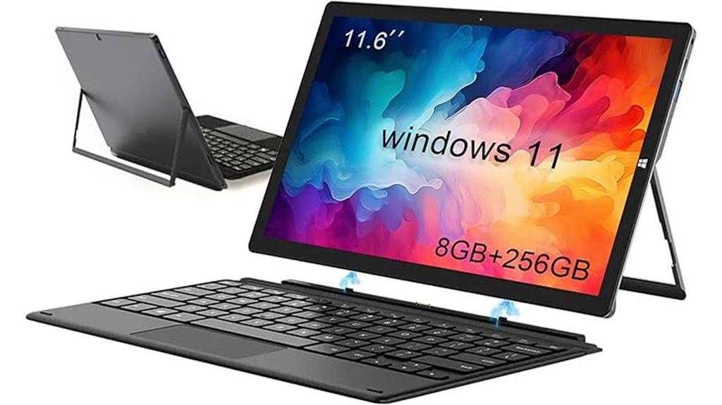 windows 11 tablet with keyboard
