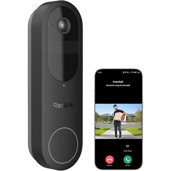 REOLINK Wireless 2K Battery Video Doorbell