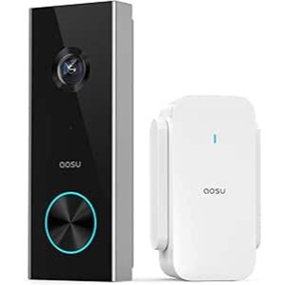 Aosu Wireless Video Doorbell with AI Detection