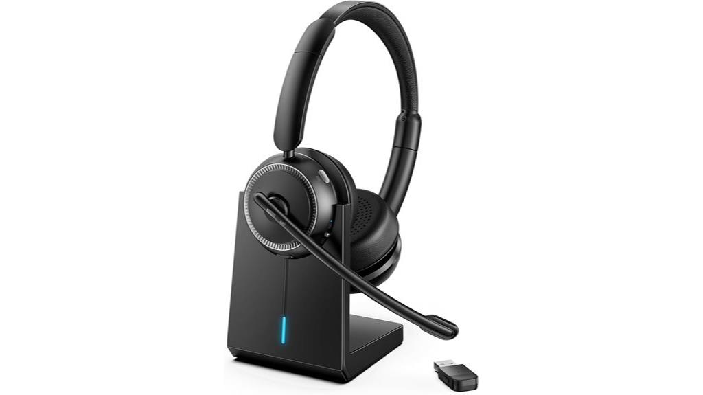 wireless anc headset with mic