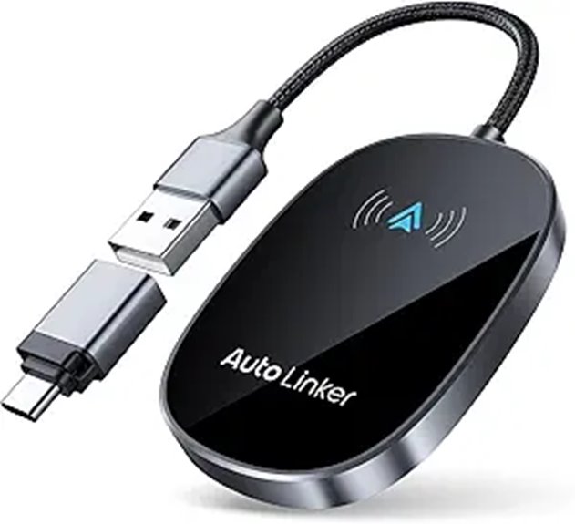 Wireless Android Auto Adapter for Cars