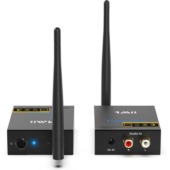 1Mii Wireless Audio Transmitter Receiver Kit