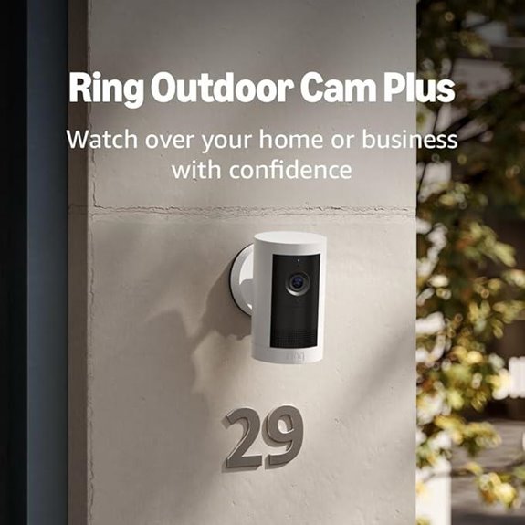 Ring Outdoor Cam Plus Battery Security Camera