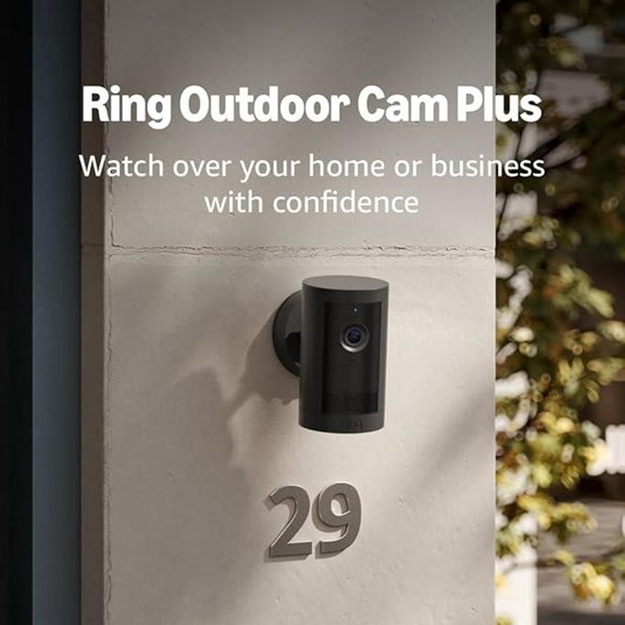Ring Outdoor Cam Plus Battery Security Camera