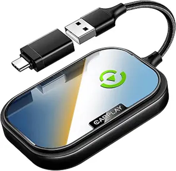 Wireless CarPlay Adapter for iPhone and Car Upgrade