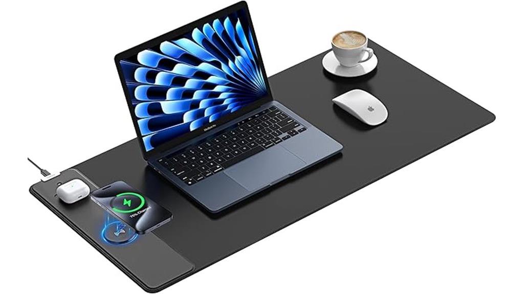 wireless charging large mouse pad