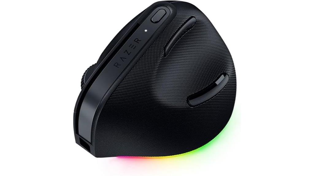 wireless ergonomic gaming mouse