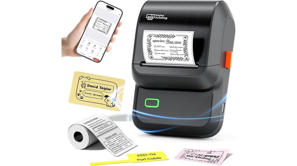 wireless label printing solution